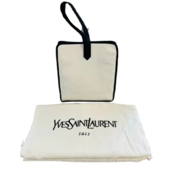 Yves Saint Laurent Handbags - Yves Saint Laurent (YSL) Triangle Plate Cassandra Handle Bag w/COA and dust bag